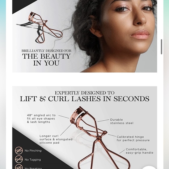 Rose Gold Eyelash Curler - Picture 7 of 10